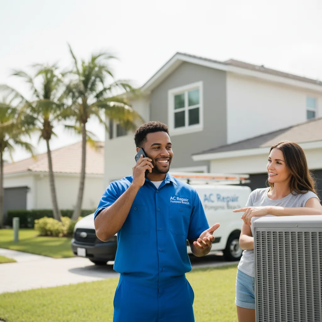 AC Repair Pompano Beach customer support in Rhoadesville